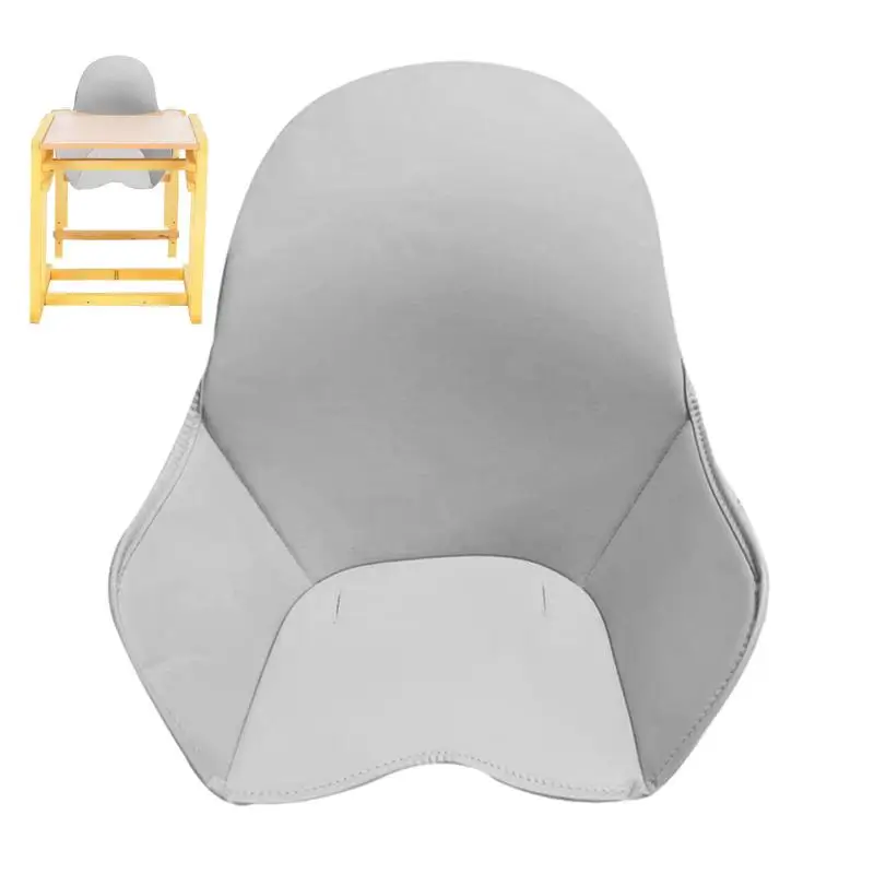 

Baby High Chair Seat Cushion Dinner Chair Seat Cushion PU Leather For High Chairs Baby Dining Chairs