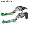Fit For KLR650 KLR 650 2018 KLR-650 Motorcycle CNC Accessories Folding Extendable Brake Clutch Levers Adjustable Handle Set 3