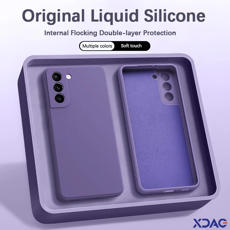 Premium Candy Silicone Soft Phone Case with Lens Protection - Enhanced Grip Back Cover