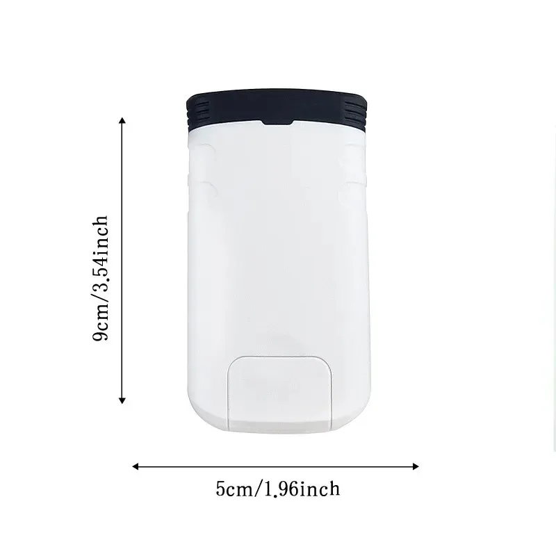 4x Magnifying Glass Foldable Pocket Microscope Suitable for Jewelry Reading Crafts (portable Illuminated Blinds High-definition)