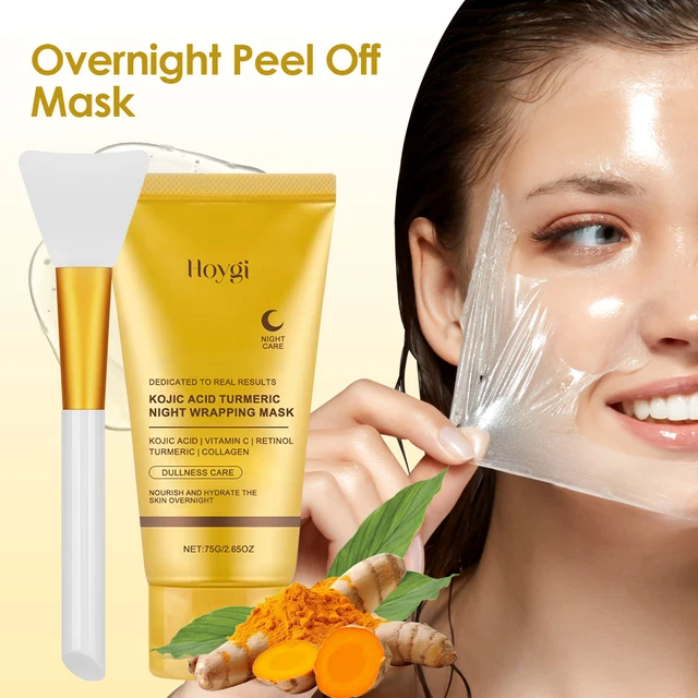 Overnight Collagen Wrapping Mask Rejuvenation Moisturizing Brightening Korean Face Mask Make Glowy Skin Elasticity Facial Mask 4