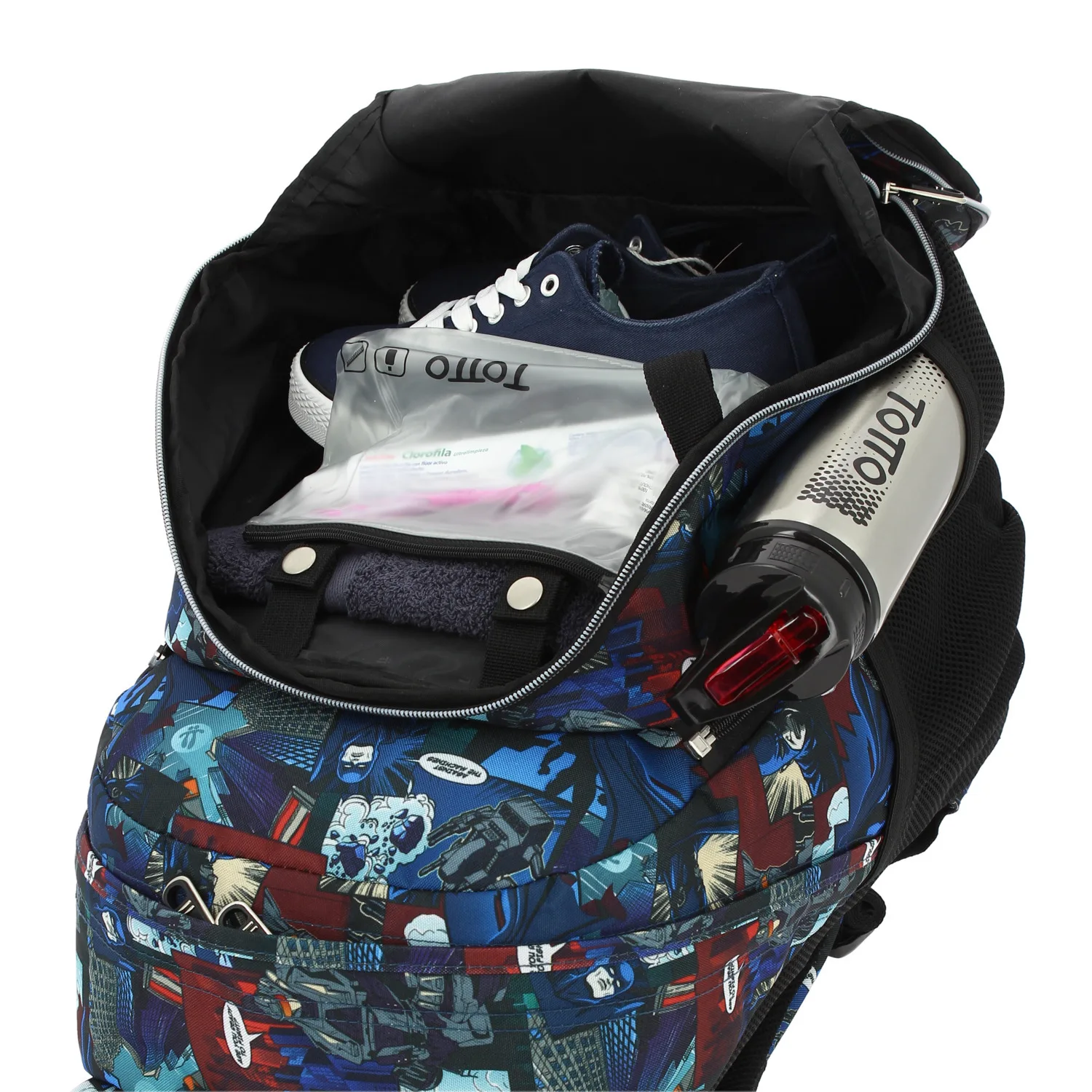 Totto Mochila escolar Cartulina Negro| | - AliExpress