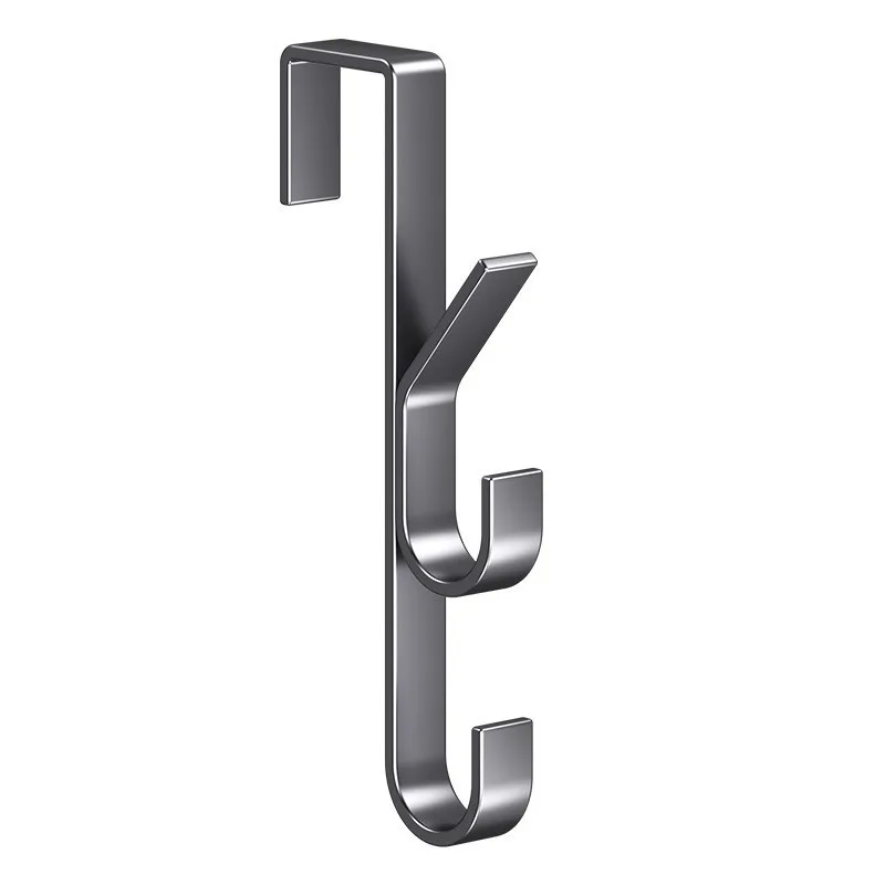 Easy Installation Door Hook Strong Metal Coat Rack Suitable for Clothes Hats and Bags Space Saving Design Bedroom