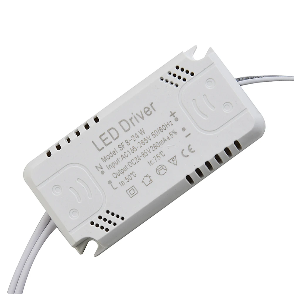 LED Driver Adapter 240-300mA 8-24W 24-40W 40-60W 60-80W AC165-265V Lighting Transformer Panel For Ceilling Lamp Power Supply