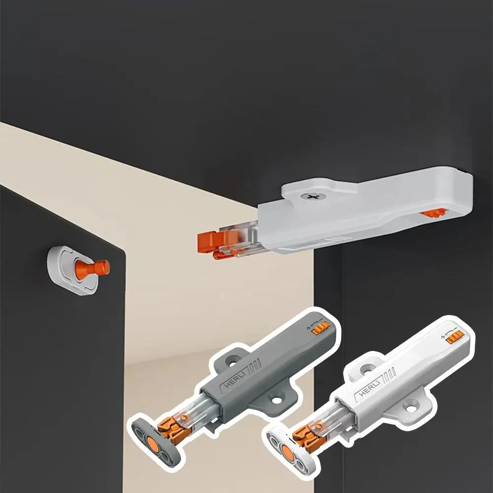 cabinet door latch home hardware accessories pressure push to open touch latch pull push invisible stopper touch latch cabinet doors rebound