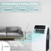 Portable Air Conditioner, AC Unit with Built-in Cool, Dehumidifier & Fan Modes for Room up 2