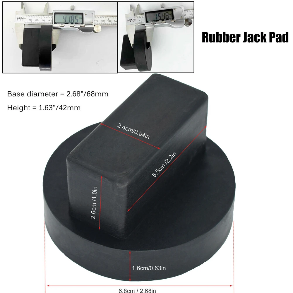 Gummi-Wagenheberpunkt-Wagenheber-Pad-Adapter für Mercedes für Benz A B C CLA CLK CLS E GL GLA G M S SLK Klasse W203, W204, CL203, C204 – Detail 1