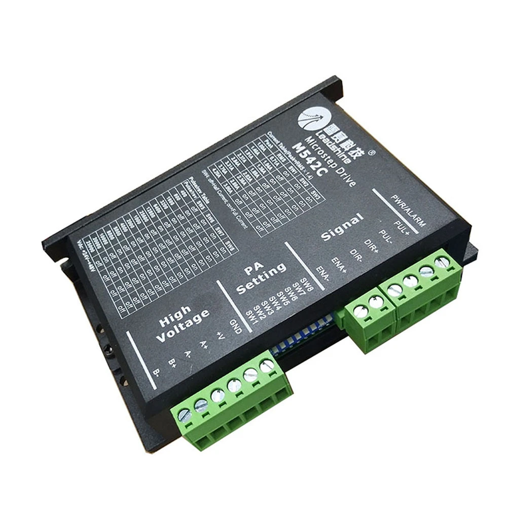 Leadshine-NEMA23 스테퍼 모터 드라이버 M542C DIY3D 인쇄 작은 조각 기계 밀링 장비, 스테퍼 모터 드라이버