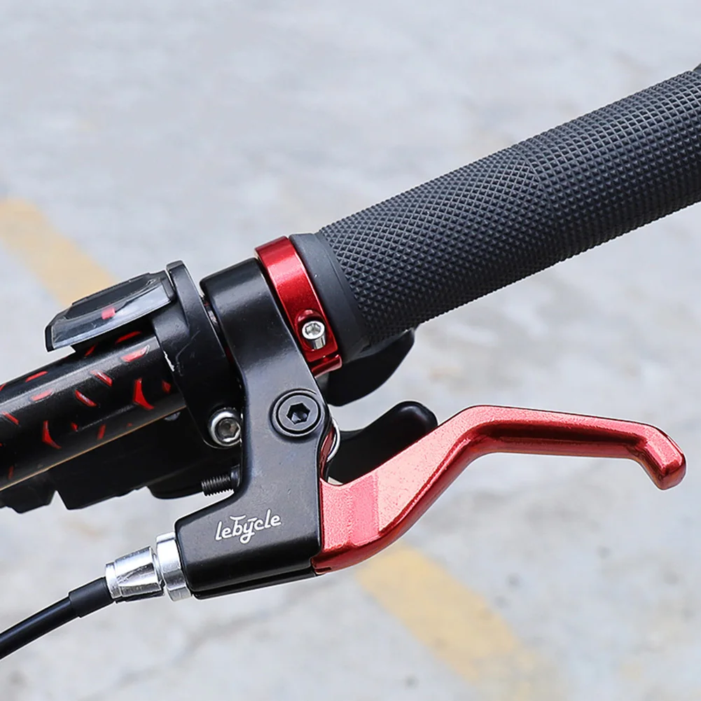 

Accessories Brake lever 22.2mm Aluminum Alloy Bicycle Cycling Ergonomic Handle Mountain bike Road Bike High quality