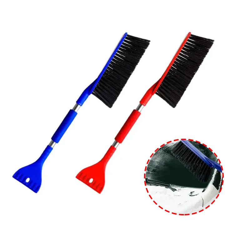 2-in-1 Brush & Scrape Dual Purpose Car Detachable Snow Shovel Windshield Cleaning & Scraping Tool Winter De-Icing Broom windshield shovel,snow shovel,windshield deicing instrument,car snow brush,snow ice scraper