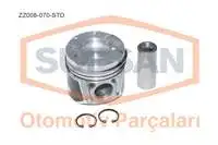 Zz008-070-Std Per Pistone Motore + Segman Doblo Palio Albea Punto 1.3 Multijet 16 V/Multijet 16 V (Eng. 188 A9.000