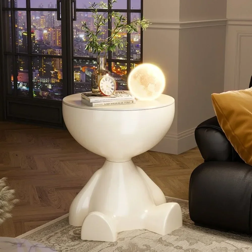 Creative ornament bedside table household side table removable shelf bedroom balcony mini home ornament