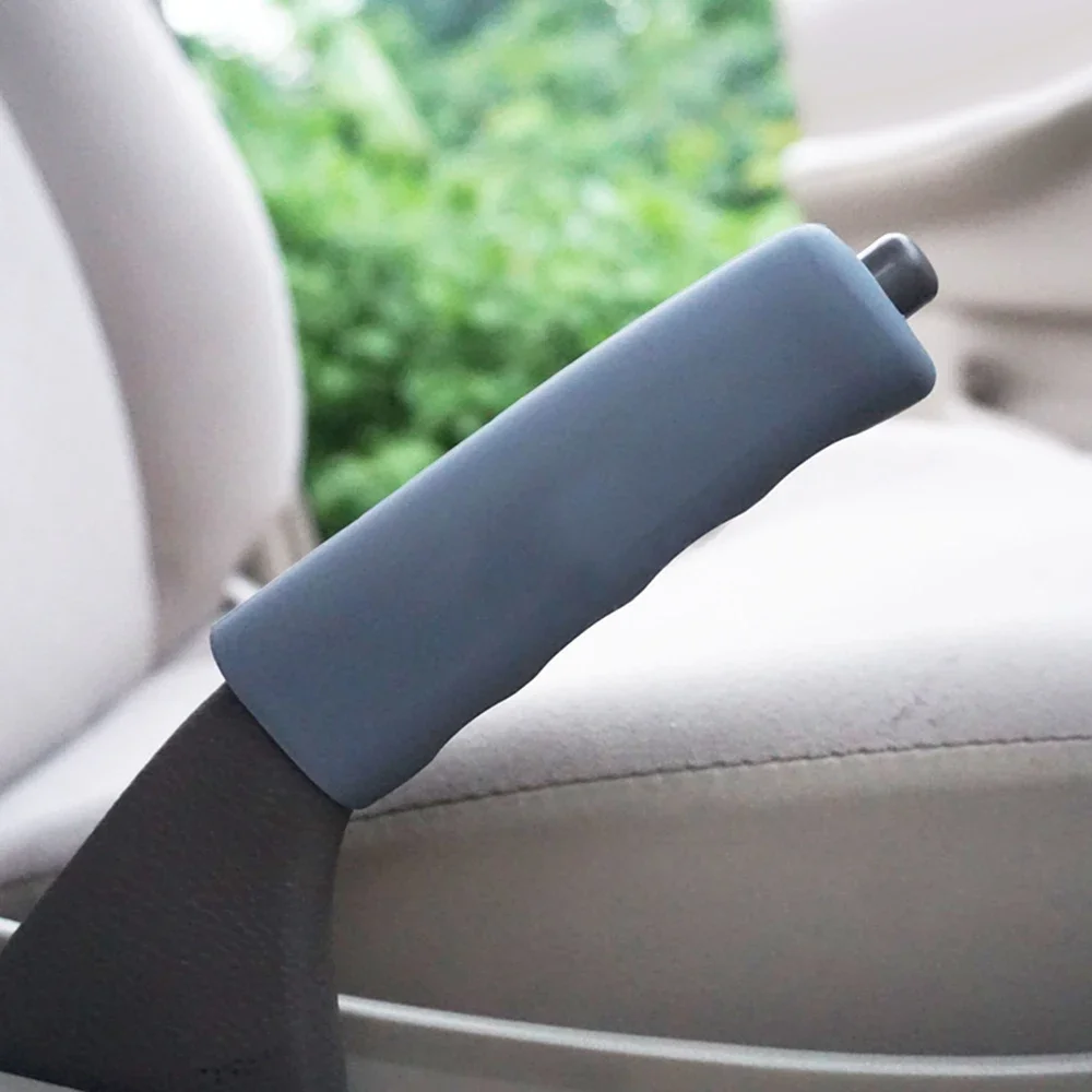 Hand Brake Set Universal Car Handbrake Sleeve Silicone Gel Cover Anti-Skid Auto Parking Brake Handle Sleeve Car Accessories