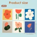 6PCS flower
