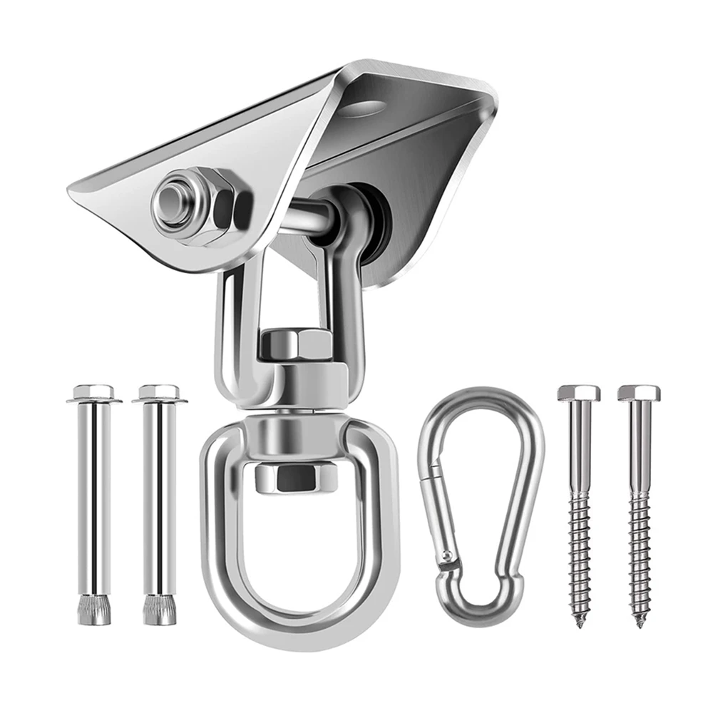 Heavy Duty Swing Hanger 360 Swivel Hook For Hanging 304 Stainless Steel