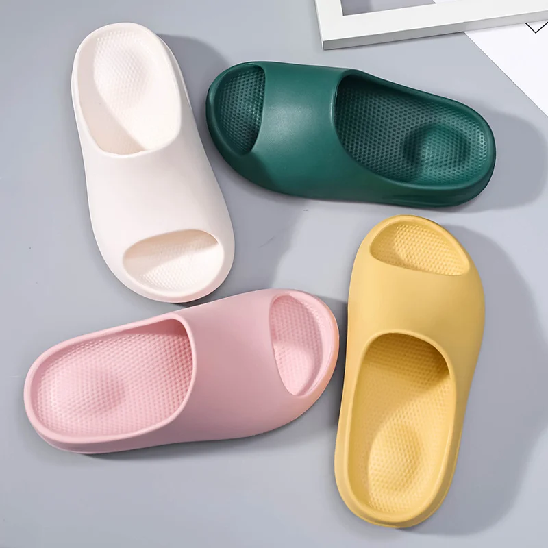 Slippers for Women and Men Non-Slip With Thick Sole Soft Foam Sliders Super Soft Non-Slip Slipper for Indoor  Outdoor_voghion.com