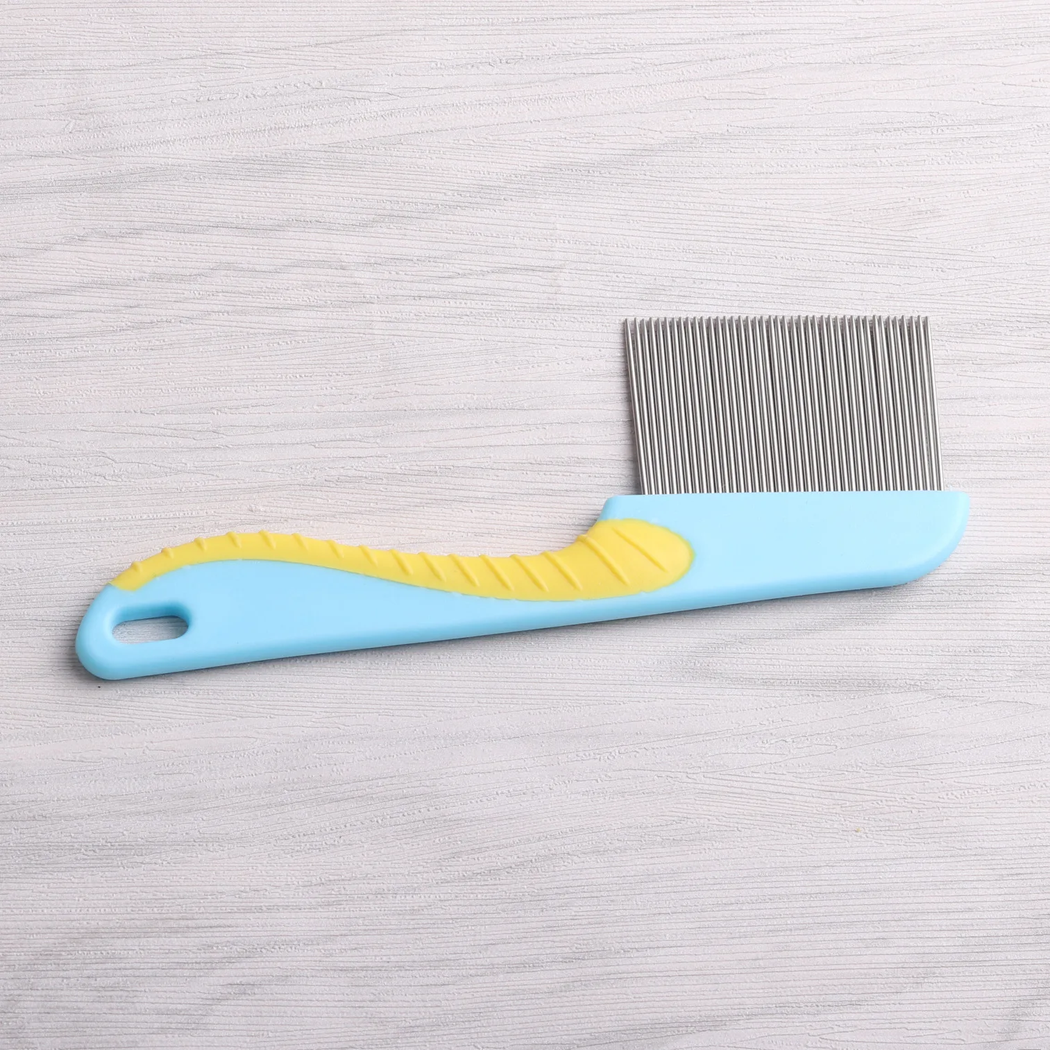 Stainless Steel Cat Dog Flea Comb Wool Cleaning Supplies Pet Hair Removal Massage Seahorse Shape Comb Pet Hair Accessories