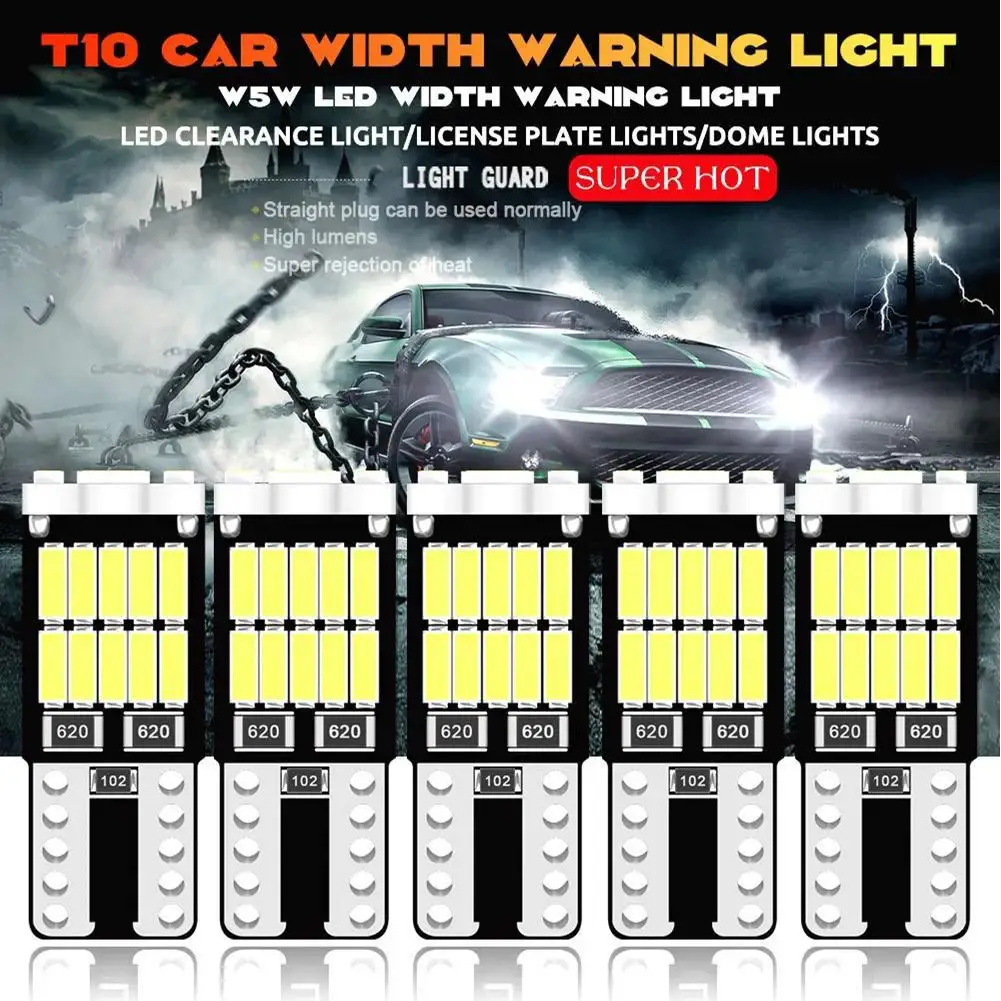 

1pcs Car LED Width Light Auto Interior Dome Reading License Bright Super Automotive Waterproof Light Accessories Lamp Plate O3X7