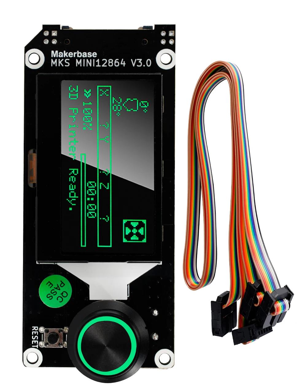 MKS Mini12864 V3 Insert SD Card Side LCD Smart Display Screen 3D Printer Parts for MKS Robin Nano V2/3 GenL Mini 12864