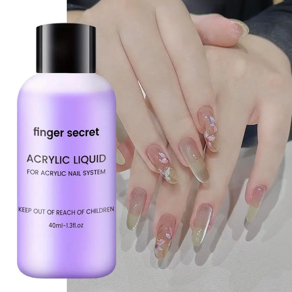 Acrylic Liquid Monomer Crystal Nails Art Carving Extension Cleaning Quick Water Tool Dry Tools Nail Convenient Manicure F4Z0 nail acrylic liquid