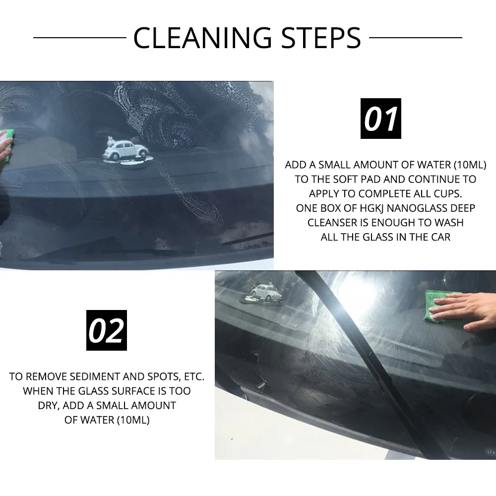 1pcs New Glass Deep Cleanser Car Windscreen Scratch Remove Polishing Pad  Tool Auto Window Repair Remover Brush car polish paint