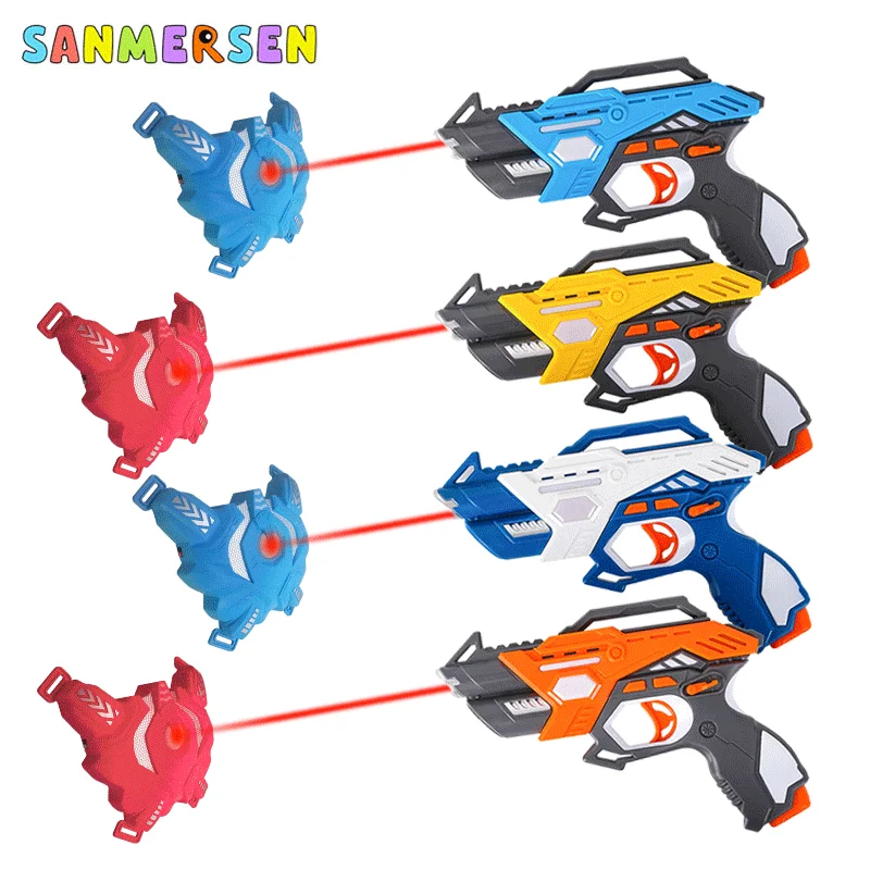 Elektrische Laser Tag Infrarot Spielzeug Guns Waffe Blaster Pistola ...
