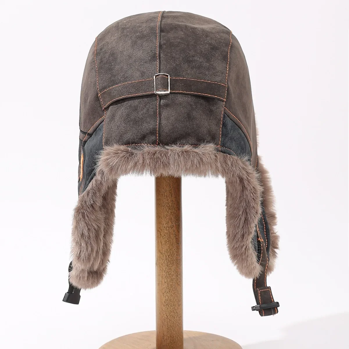 Bonnet Trappeur Hiver Avec Protections Oreilles - Unisexe, Taille Unique, Visière Amovible, Pour Ski, Randonnée