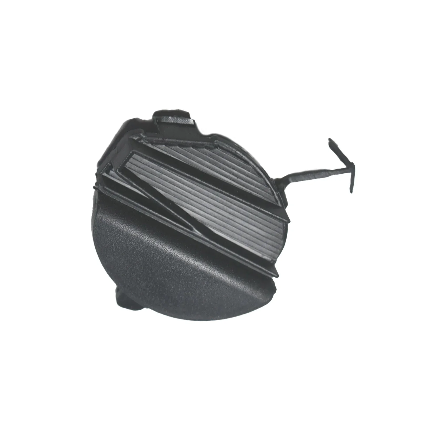 Front Bumper Tow Hook Eye Cover Grille Cap For Mazda 3 2014-2016 – Black ABS, Direct Replacement