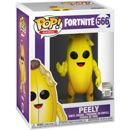 Funko Pop Fortnite Peely damaged box 