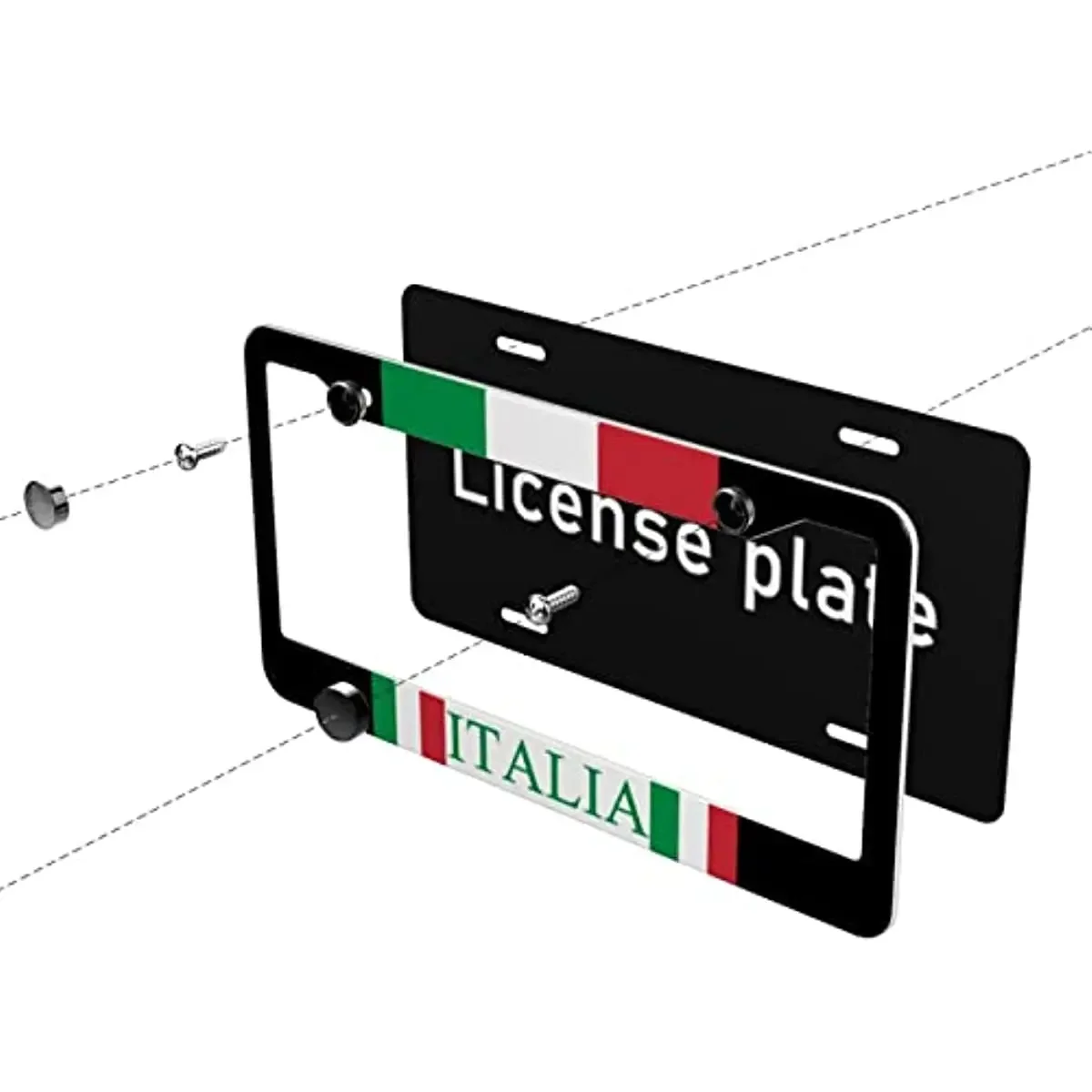 Telaio Portatarga In Alluminio Con Scritta 'Per Gli Uomini Saggi Che Cercano Ancora Di Lui'. Dimensioni Standard 30,5x15,2 Cm, 2 Fori Preforati. Resistente Alle Intemperie. Idea Regalo.