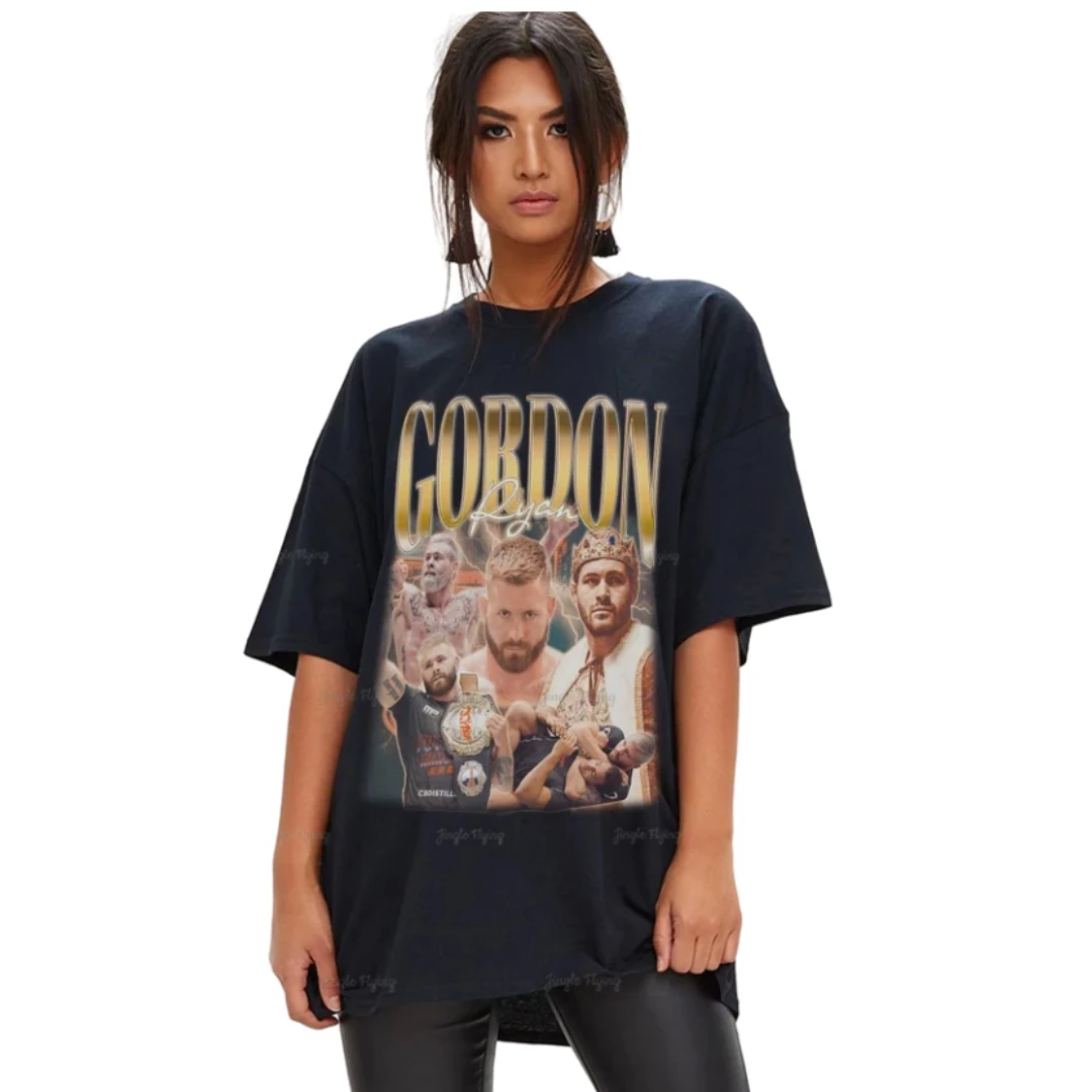 Gordon Ryan Camicia Vintage Omaggio Tshirt Fan Tees Retro Anni '90 Merch Gift