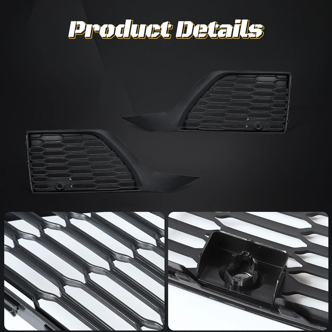 아우디 Q7 2020 2021 2022 세단 (SUV)용 프론트 범퍼 프레임, 안개등 커버, 허니콤 그릴, 레이싱 그릴 4M0890681B 4M0890681A