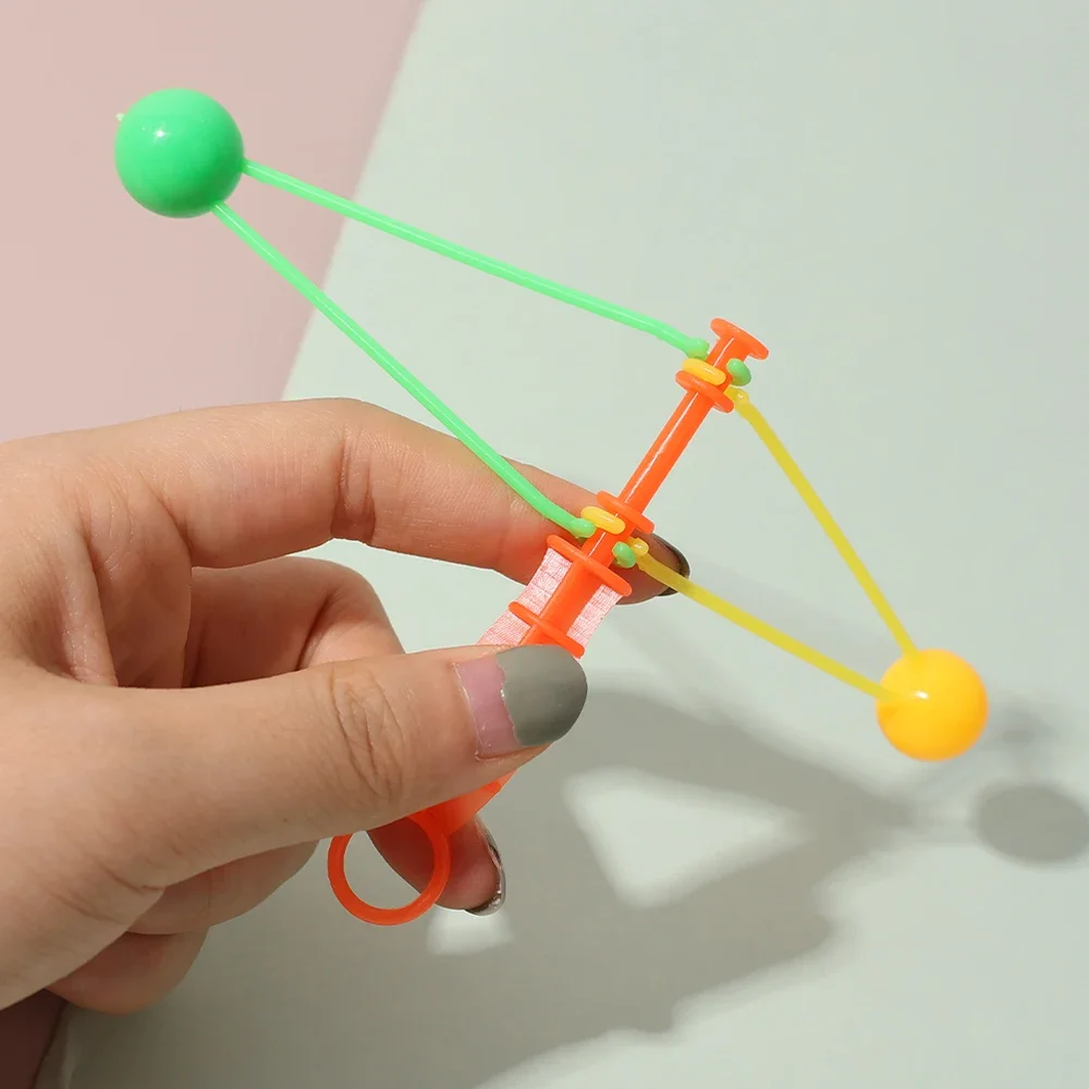 Plastic Touch Balls Click Clacker Ball Toy Hand Shaking Double Balls Kids Novelty Stress Reliever Toys Party Favor Gift 1/3/5Pcs