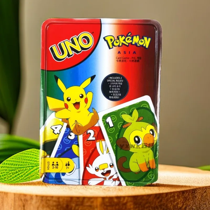 

Pokemon Game Card Pikachu UNO Card Battle Family Fun Entertainment Board Game Poker Children's Toys Playing Cards