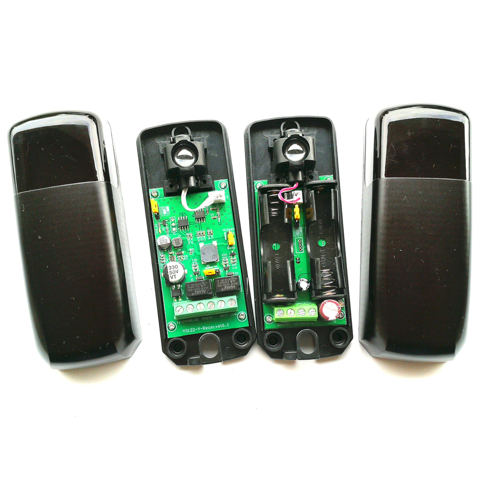 IP54 Automatic gate wireless battery powered infrared safety beam photocell sensor with presence function