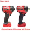 Compatible For Milwaukee 18V Battery Electric Cordless Wrench Brushless Screwdriver Impact Drill Power Tools Car Truck Repair 1