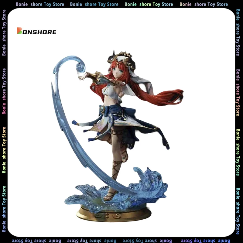 

27cm Genshin Impact Anime Beautiful Girl Figure Nilou Figurine Kawaii Cartoon Cute Anime Girl Pvc Statue Figurine Model Gifts