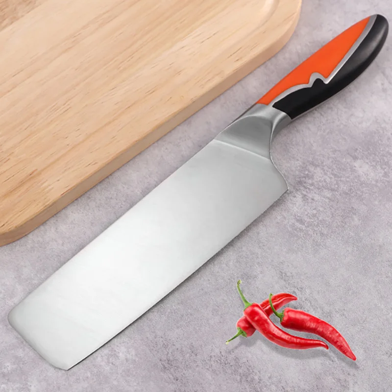 

7 Inch Nakiri Knife Chefs Cleaver Slicing Sashimi Sushi Meat Germany 1.4116 Steel Blade Kitchen Knives Handmade Forged Messer