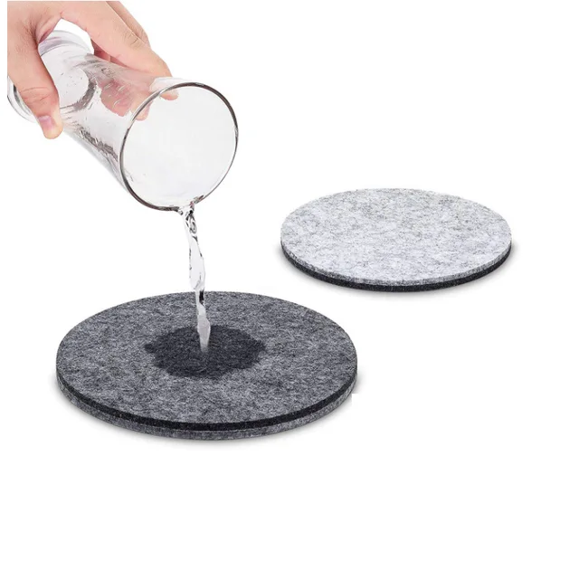 Felt Drink Coaster Set 5