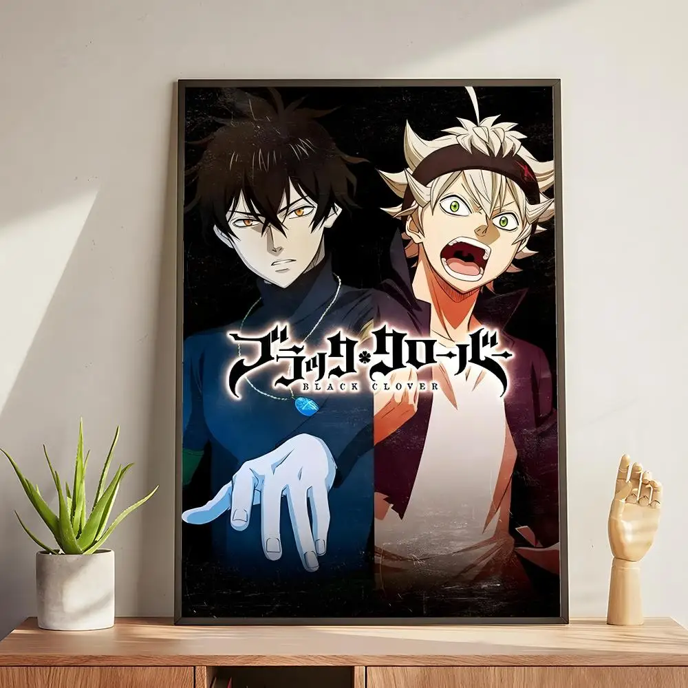 Black Clover Anime Poster - Stylish Wall Art for Home, Office, or Restaurant Decor