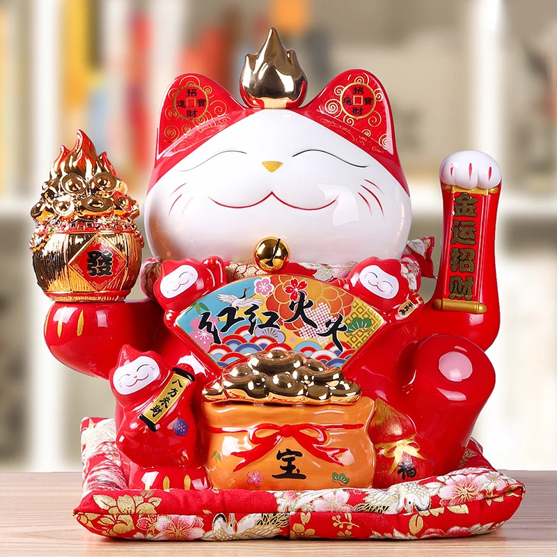 Porte-Bonheur Japonais Maneki-Neko