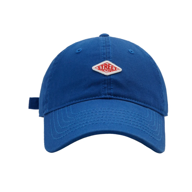 Faionable Street Sle Soft Top Baseball Cap ex Cotton Cap Spring Summer Sun Protection Simple Matching Dubill Cap