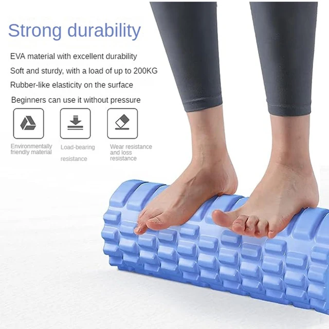 33cm Yoga Column Foam Axis Massage roller Muscle Back Muscle  MassageThe grid Back training set shipping 3