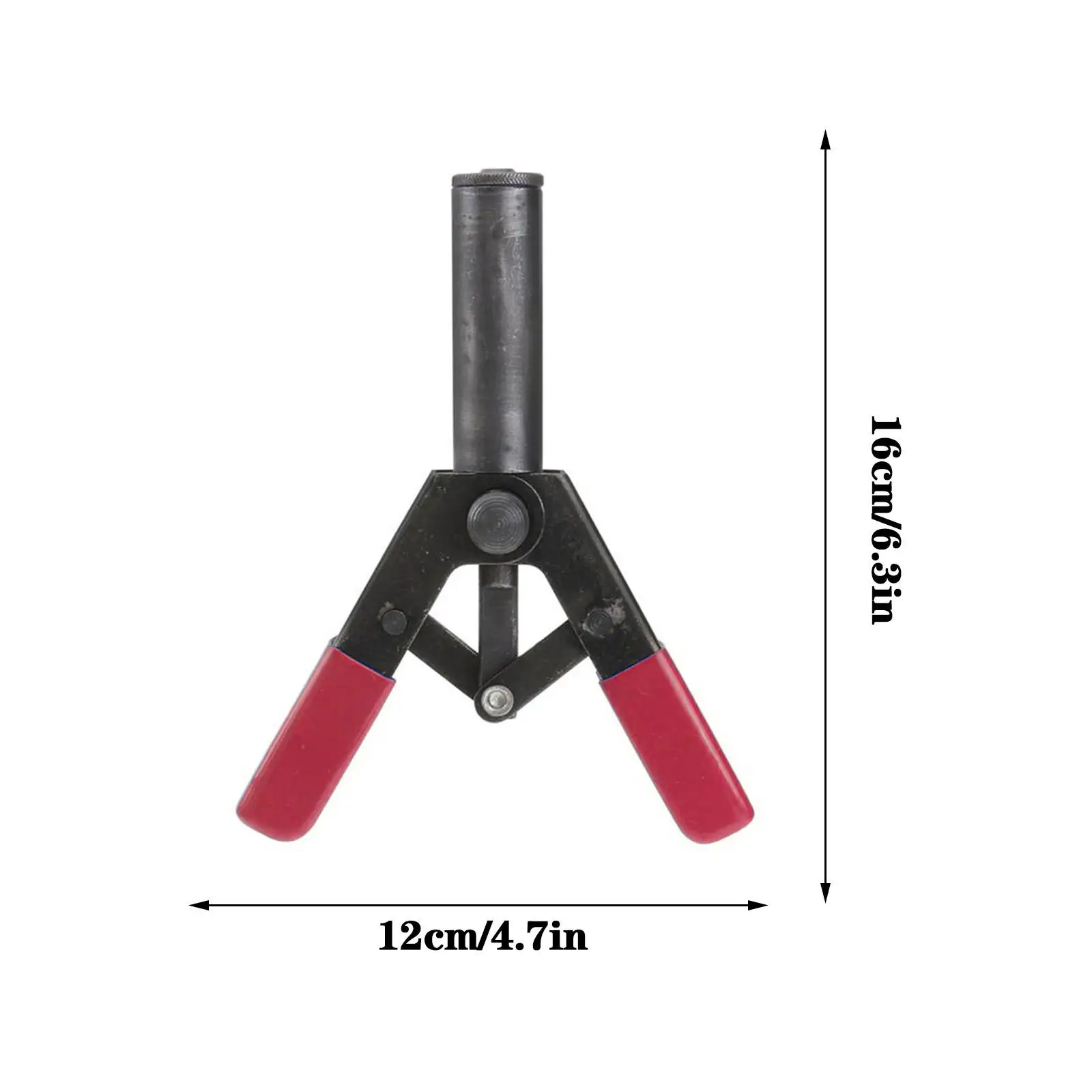 Plastic Rivet Gun 6.3 Inch Poly Hand Riveter Kit for Fastening Door Panels Automotive Trim Blind Rivet Gun 40pcs POM Rivets