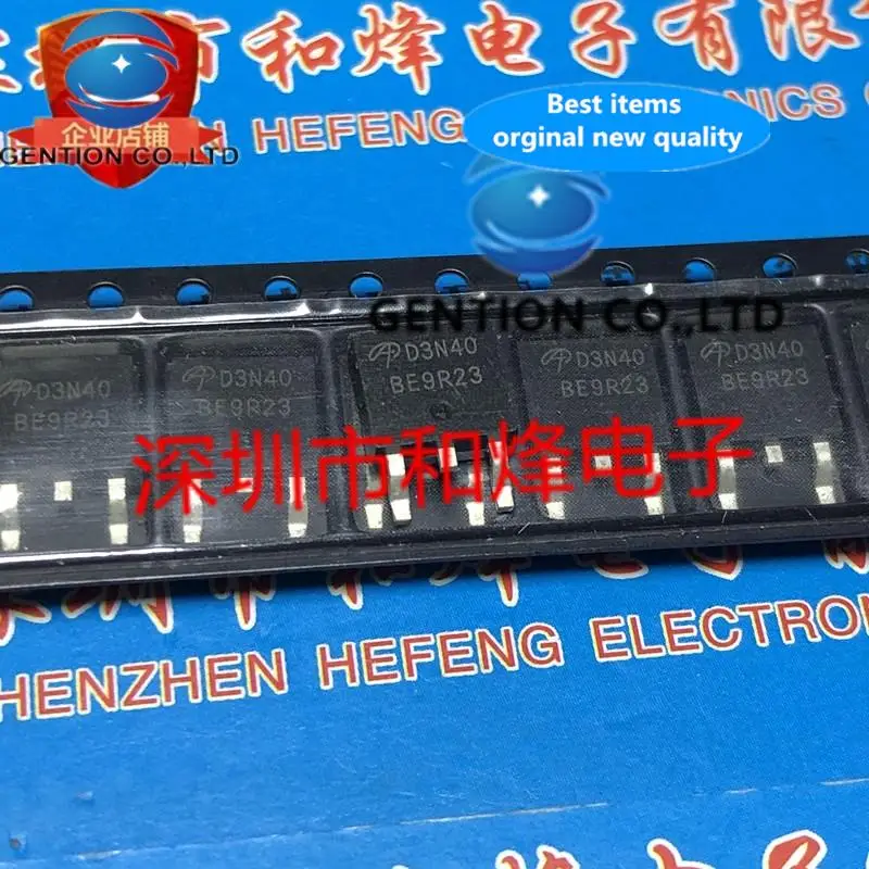 

10 шт. D3N40 AOD3N40 TO-252 400V 2.6A in sotck 100% новый и оригинальный