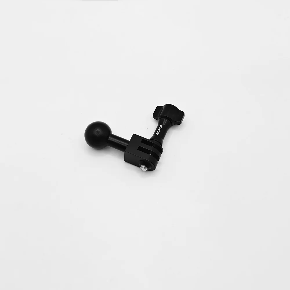 알루미늄 2CM 볼 헤드 마운트 1/4-20 나사형 메탈 어댑터 고프로 SJCAM 인스타360 아카소 DJI 오스모 액션 카메라 액세서리
