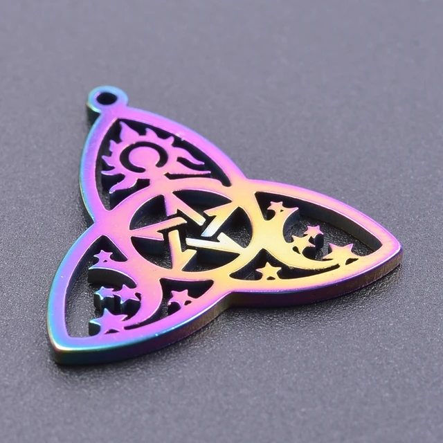 Stainless Steel Pendants Charm Alternative Set 5pcs 45