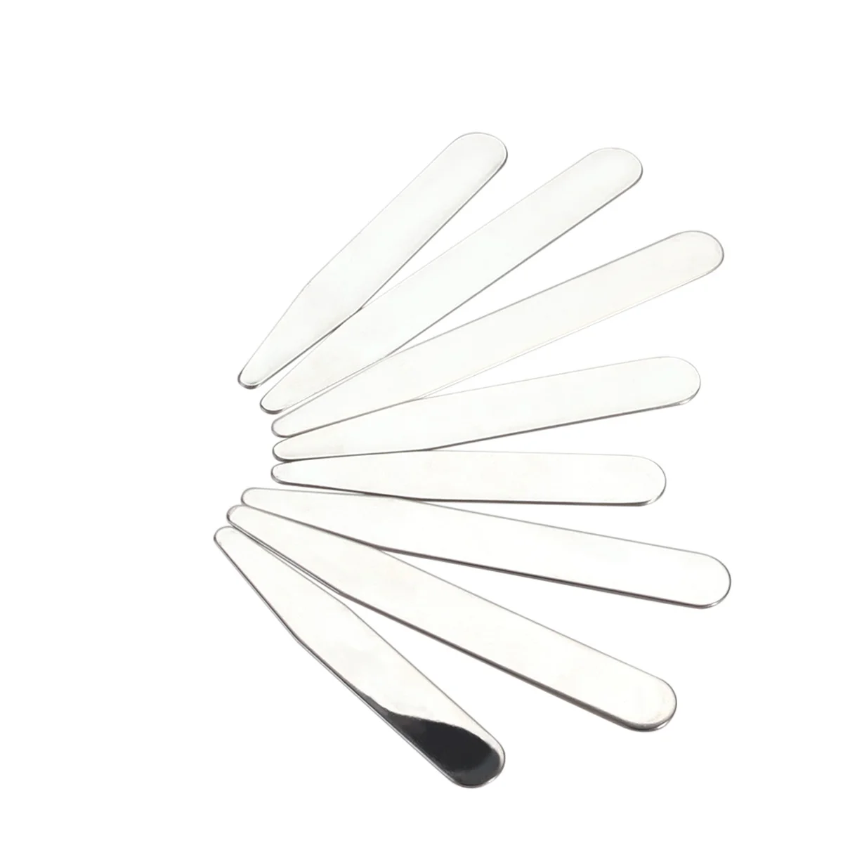 금속 칼라 투명 플라스틱 상자, 크기 (55.9mm + 63.5mm + 69.9mm + 76.2mm/2.2 인치)