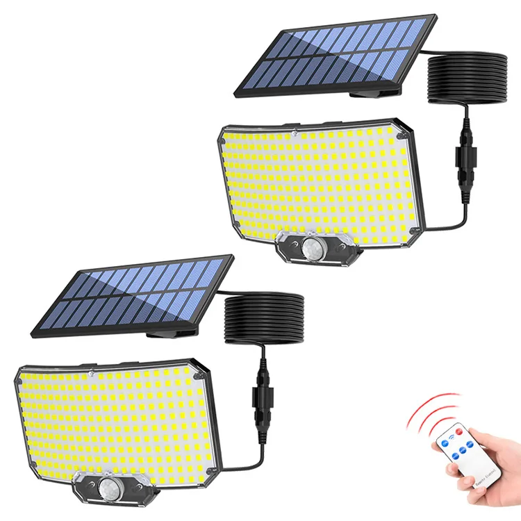 Solar Energy Split-type Single-head Street Lamp Home Outdoor Human-sensing Wall