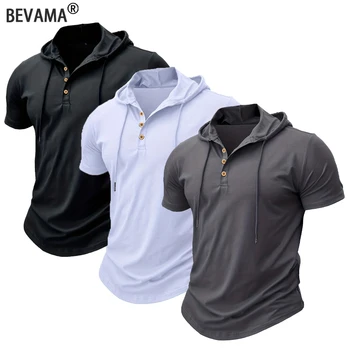 Men’s Hooded Fitness T-Shirt 1